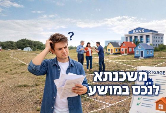 משכנתא לנכס במושע